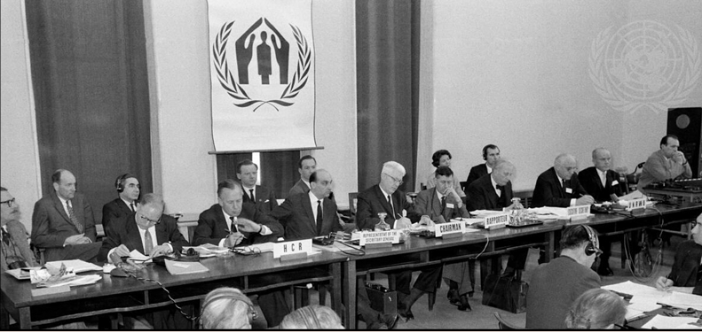 World Refugee Conference, 12 January 1960, UNPhoto/UN7694502